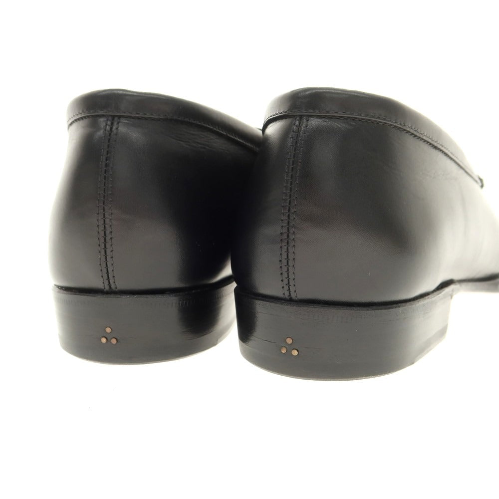 [New outlet] Baudoin &amp;amp; Lange Calfskin Tassel Loafers Belgian Shoes Black [41] [Condition Rank N-] [Men&