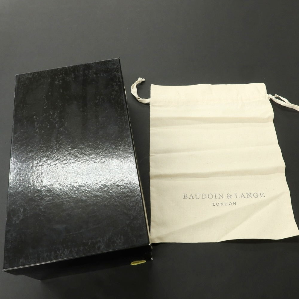 [New Outlet] Baudoin &amp;amp; Lange Suede Tassel Loafers Belgian Shoes Dark Brown [41] [Condition Rank N-] [Men&