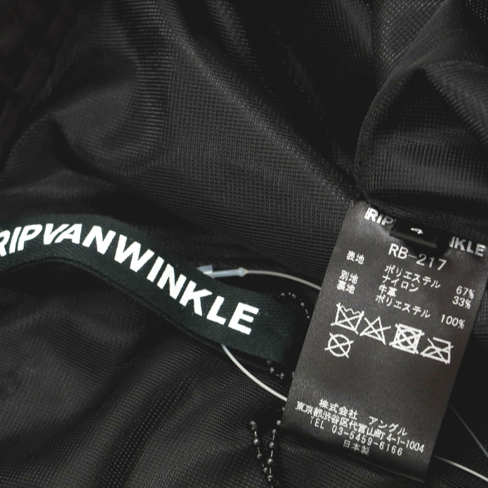 [Used] Rip Van Winkle polyester nylon easy pants, black [4] [Condition rank A] [Men&