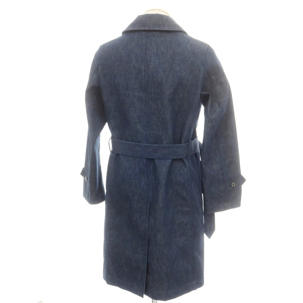 【中古】マッキントッシュ Mackintosh BEAMS F別注 デニム トレンチコート ネイビー【 34 】【 状態ランクB 】【 メンズ 】