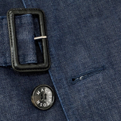 【中古】マッキントッシュ Mackintosh BEAMS F別注 デニム トレンチコート ネイビー【 34 】【 状態ランクB 】【 メンズ 】