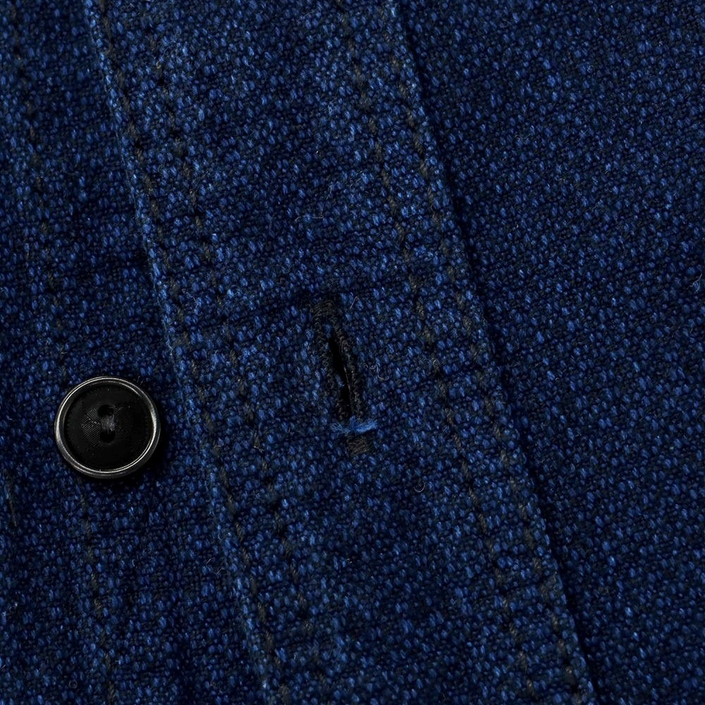 [Used] Samurai Jeans SAMURAI JEANS Cotton Work Shirt Navy [S] [Condition Rank B] [Men&