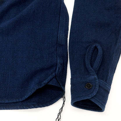 [Used] Samurai Jeans SAMURAI JEANS Cotton Work Shirt Navy [S] [Condition Rank B] [Men&