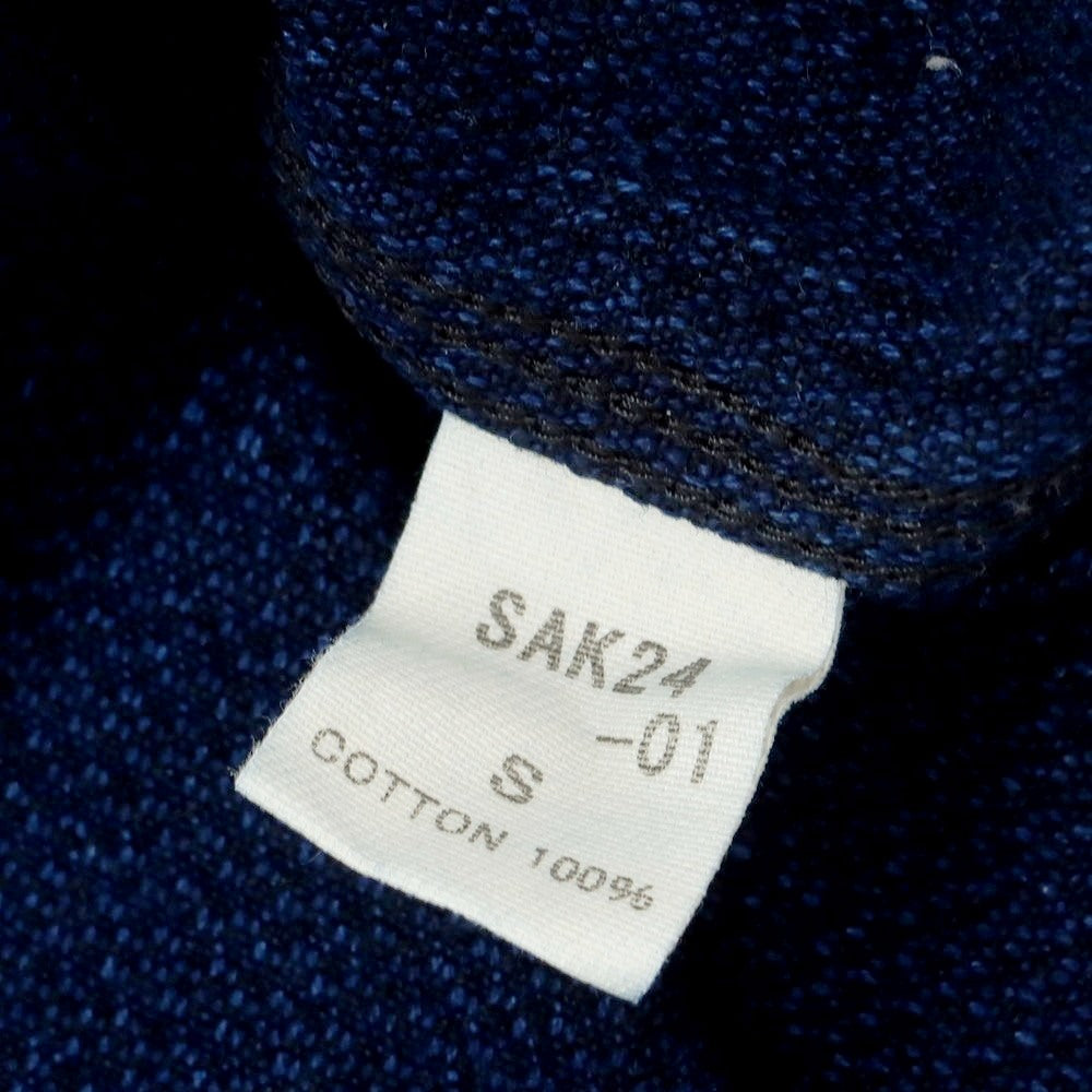 [Used] Samurai Jeans SAMURAI JEANS Cotton Work Shirt Navy [S] [Condition Rank B] [Men&