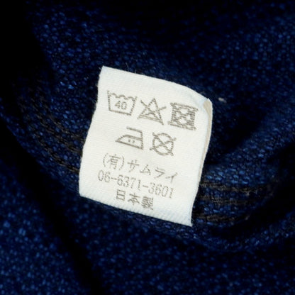 [Used] Samurai Jeans SAMURAI JEANS Cotton Work Shirt Navy [S] [Condition Rank B] [Men&