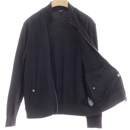 [Used] Herno Zip-up Sweat Blouson Navy [50] [Condition Rank B] [Men&