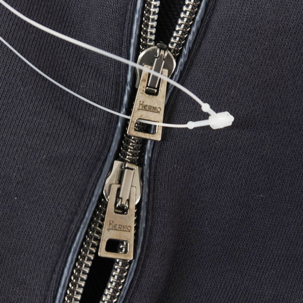 [Used] Herno Zip-up Sweat Blouson Navy [50] [Condition Rank B] [Men&