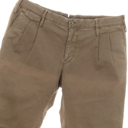 [Used] PT01 ARIAL Stretch Cotton Casual Slacks Pants Brown [33] [Condition Rank D] [Men&