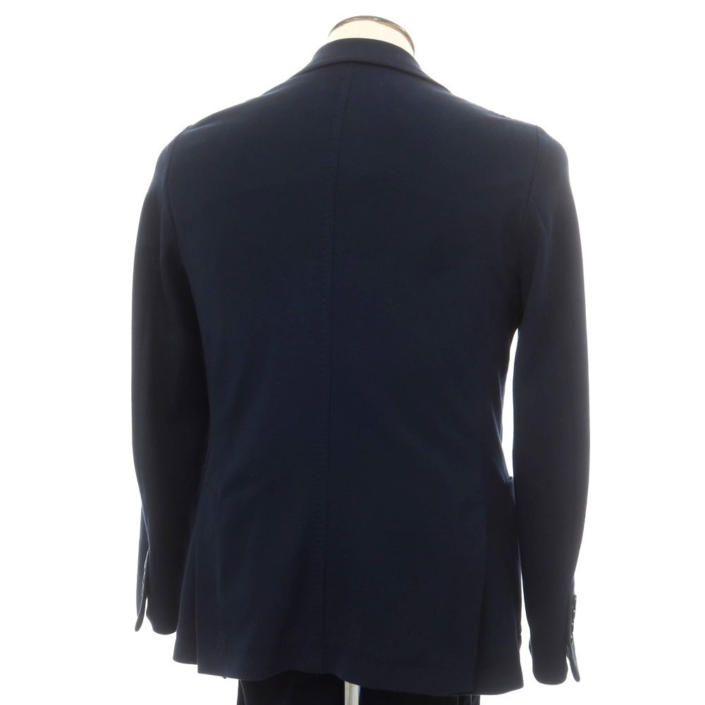 【中古】チルコロ1901 CIRCOLO 1901 ジャージーコットン 2つボタンスーツ ネイビー【 48 】【 状態ランクC 】【 メンズ 】