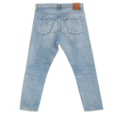 [Used] FOLLOW Distressed Stretch Cotton Jeans Denim Pants Light Blue [32] [Condition Rank C] [Men&