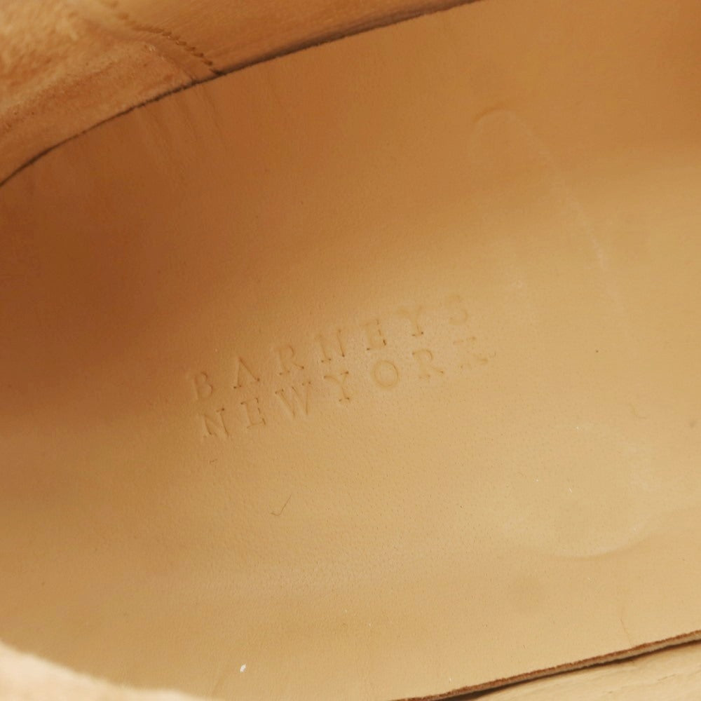 [Used] Barneys New York BARNEYS NEWYORK Intrecciato leather slip-on sneakers White [42] [Condition rank B] [Men&