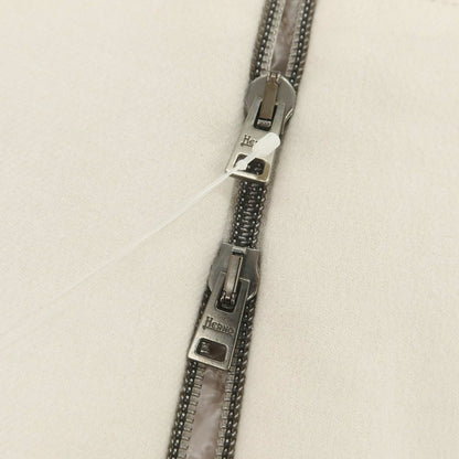 【中古】ヘルノ Herno シルクカシミヤ ダブルジップ フーデッド 中綿ブルゾン ライトベージュ【 46 】【 状態ランクA 】【 メンズ 】