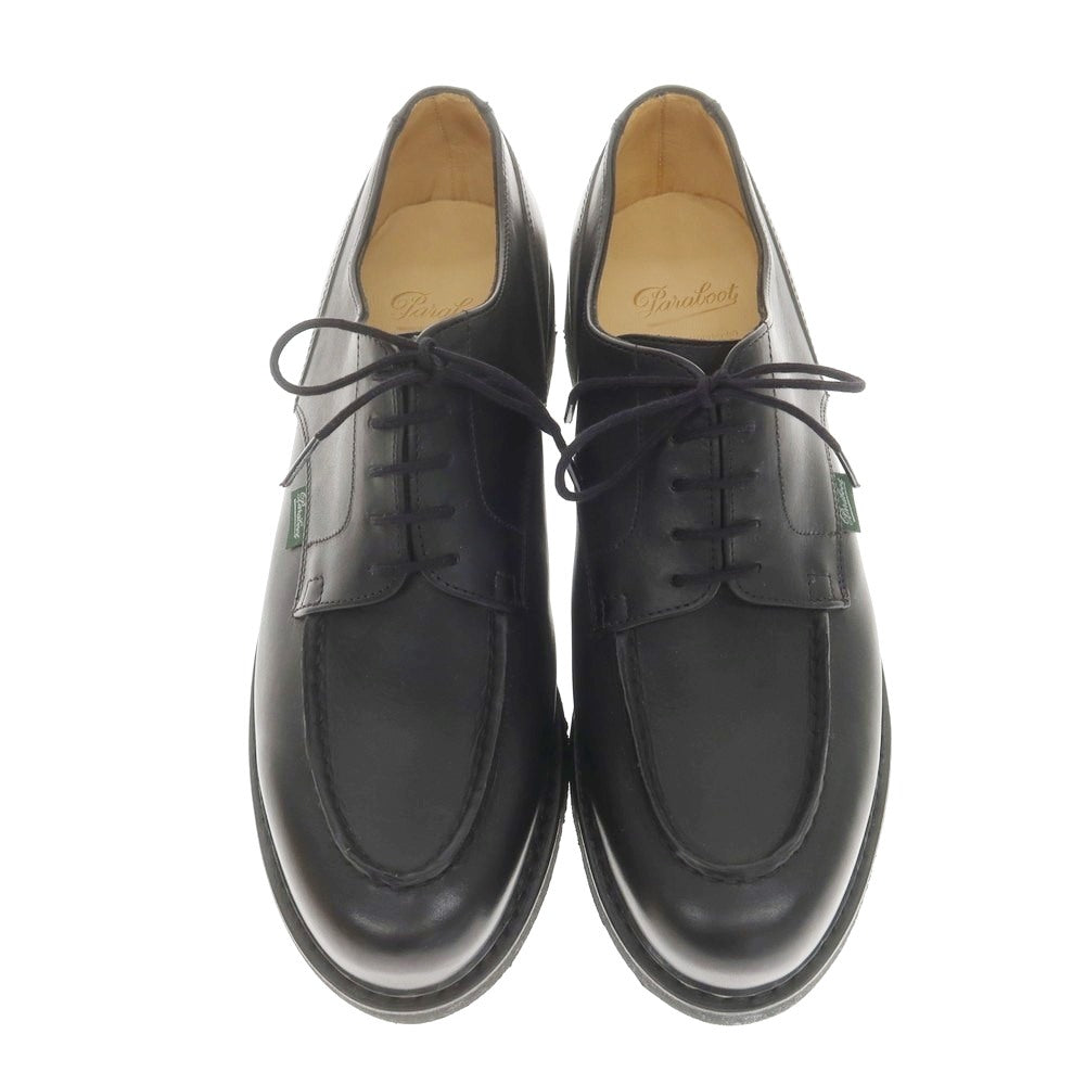[Used] [Unused] Paraboot CHAMBORD U-tip dress shoes, black [10] [Condition rank S] [Men&