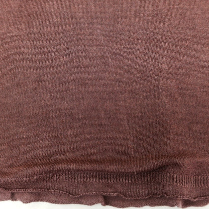 [Used] ROBERTO COLLINA High gauge linen crew neck short sleeve pullover knit purple [48] [Condition rank B] [Men&