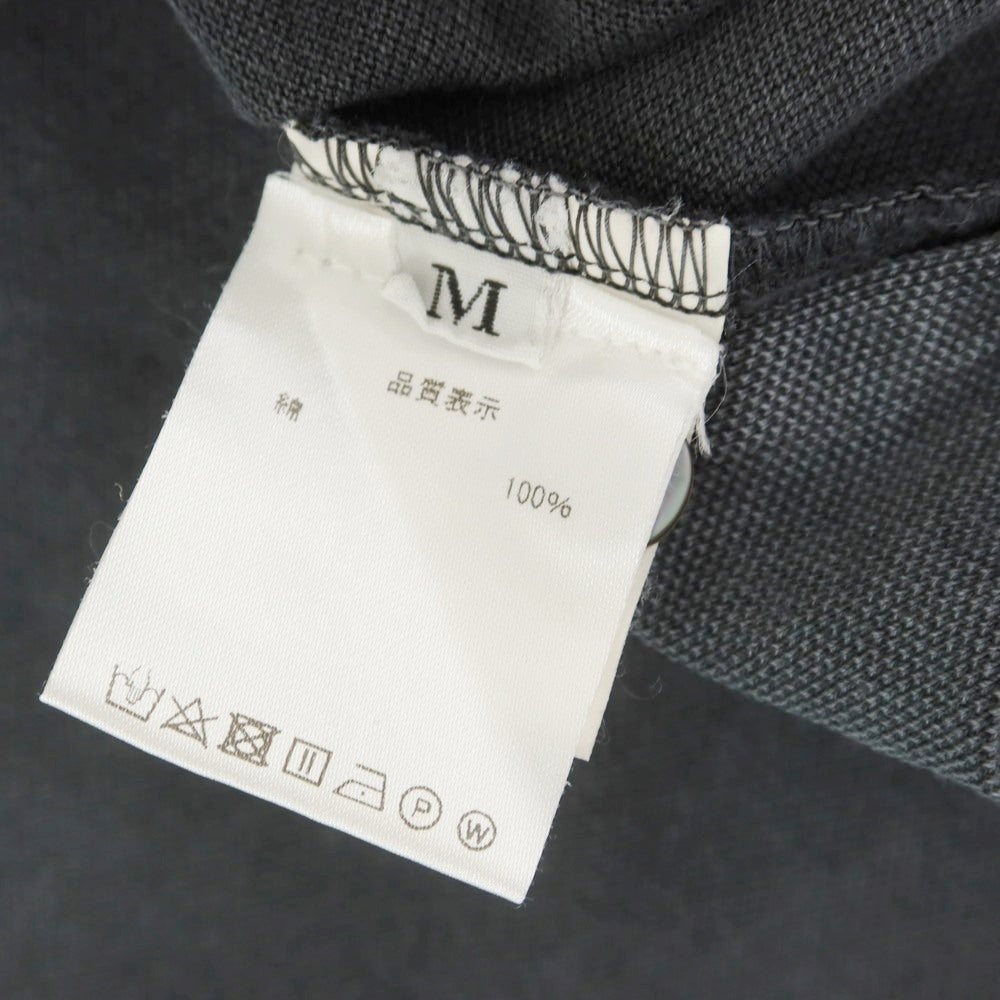 [Used] Drumohr Cotton Pique Short Sleeve Polo Shirt Dark Gray [M] [Condition Rank C] [Men&