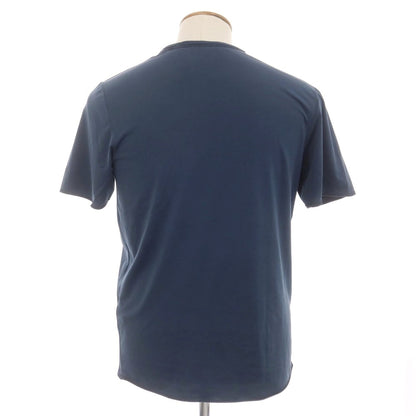 [Used] GRAN SASSO Stretch Cotton Crew Neck Pocket Short Sleeve T-Shirt Navy [46] [Condition Rank B] [Men&