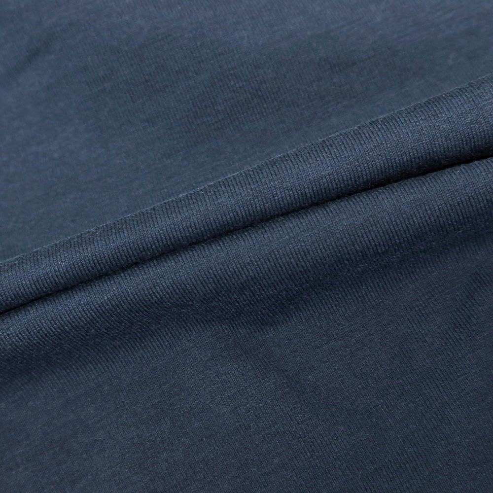 [Used] GRAN SASSO Stretch Cotton Crew Neck Pocket Short Sleeve T-Shirt Navy [46] [Condition Rank B] [Men&