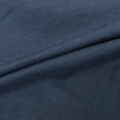 [Used] GRAN SASSO Stretch Cotton Crew Neck Pocket Short Sleeve T-Shirt Navy [46] [Condition Rank B] [Men&