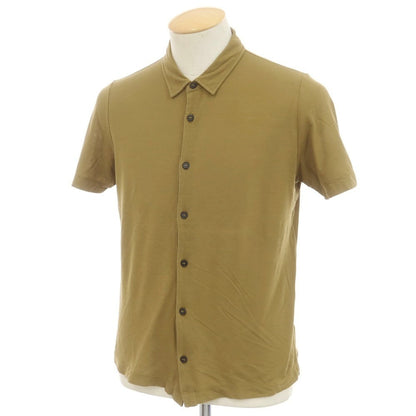 [Used] ROBERTO COLLINA Cotton short-sleeved shirt, ocher [No description (S rank)] [Condition rank C] [Men&