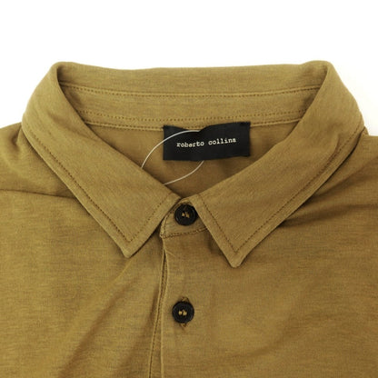 [Used] ROBERTO COLLINA Cotton short-sleeved shirt, ocher [No description (S rank)] [Condition rank C] [Men&