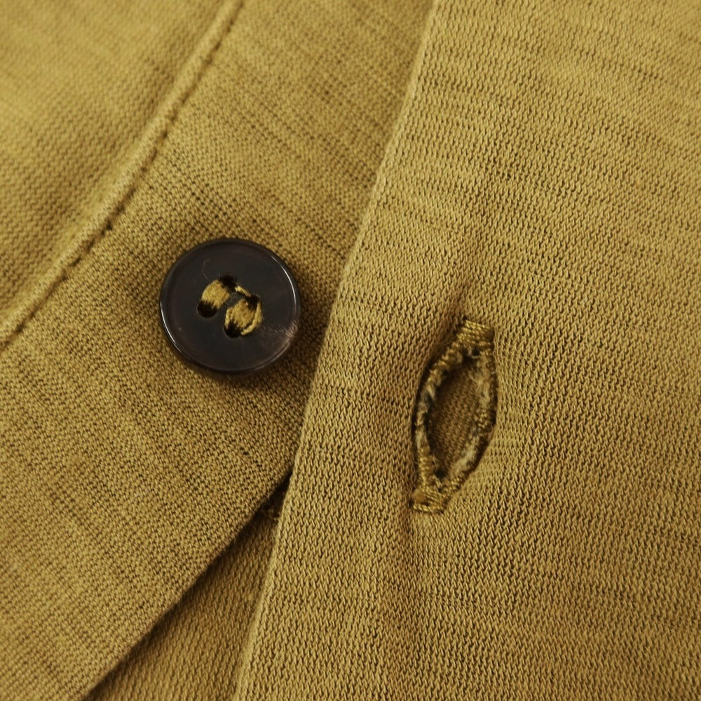 [Used] ROBERTO COLLINA Cotton short-sleeved shirt, ocher [No description (S rank)] [Condition rank C] [Men&