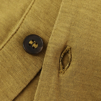 [Used] ROBERTO COLLINA Cotton short-sleeved shirt, ocher [No description (S rank)] [Condition rank C] [Men&