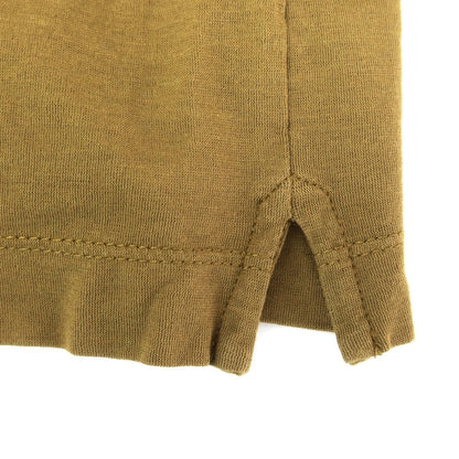 [Used] ROBERTO COLLINA Cotton short-sleeved shirt, ocher [No description (S rank)] [Condition rank C] [Men&
