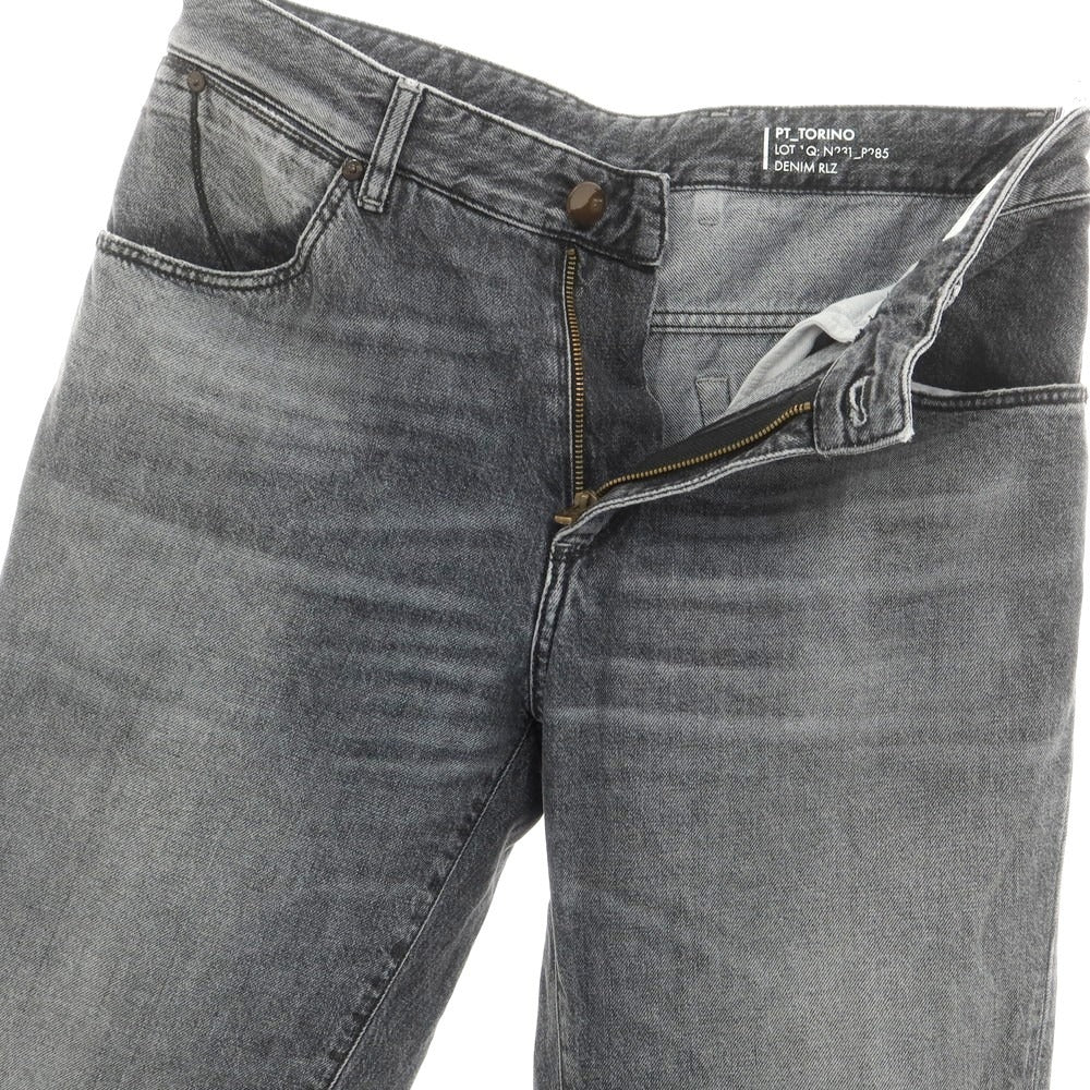 [Used] PT Torino Denim PT TORINO DENIM THE REBEL Cotton Jeans Denim Pants Gray Black [32] [Condition Rank B] [Men&