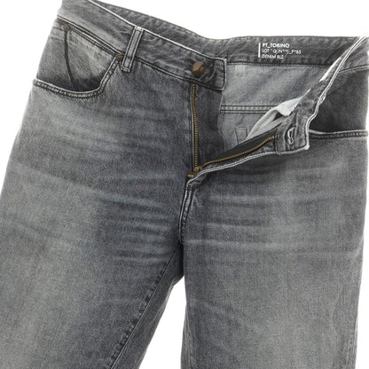 [Used] PT Torino Denim PT TORINO DENIM THE REBEL Cotton Jeans Denim Pants Gray Black [32] [Condition Rank B] [Men&