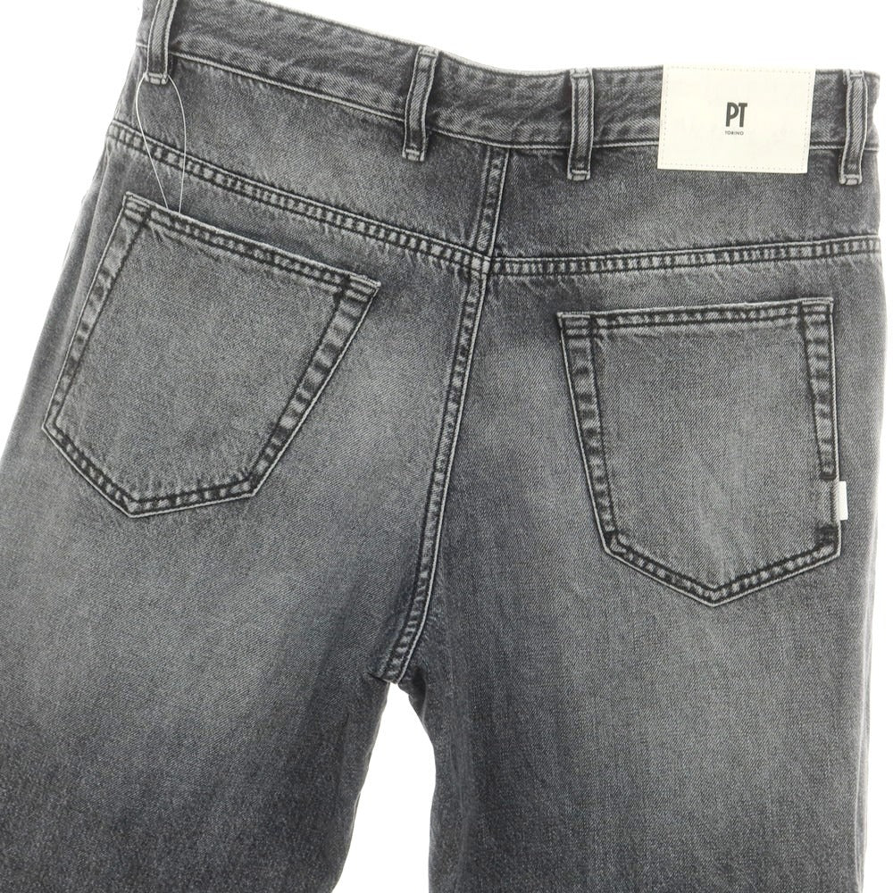 [Used] PT Torino Denim PT TORINO DENIM THE REBEL Cotton Jeans Denim Pants Gray Black [32] [Condition Rank B] [Men&