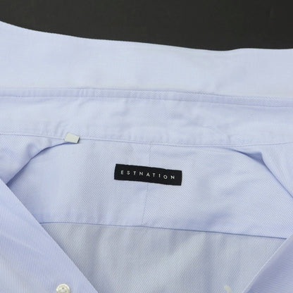 [Used] ESTNATION Cotton Regular Collar Dress Shirt Light Blue [40] [Condition Rank C] [Men&