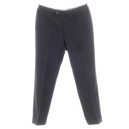 [Used] GERMANO Stretch Polyester Wool Dress Slacks Pants Navy [48] [Condition Rank B] [Men&