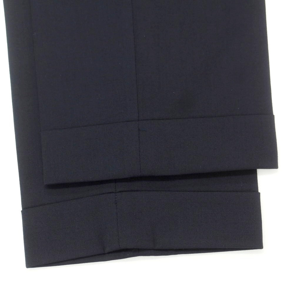 [Used] GERMANO Stretch Polyester Wool Dress Slacks Pants Navy [48] [Condition Rank B] [Men&