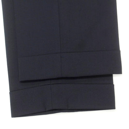 [Used] GERMANO Stretch Polyester Wool Dress Slacks Pants Navy [48] [Condition Rank B] [Men&