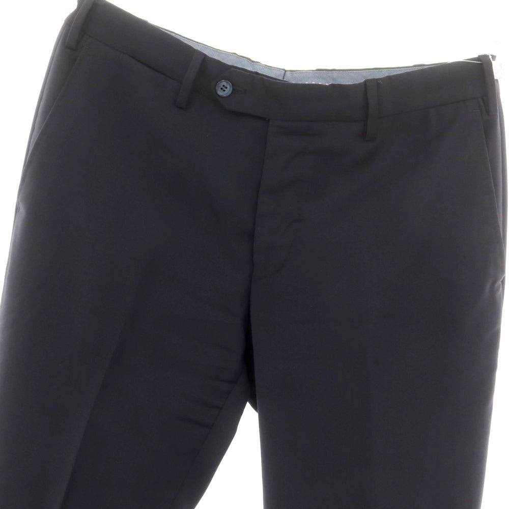 [Used] GERMANO Stretch Polyester Wool Dress Slacks Pants Navy [48] [Condition Rank B] [Men&