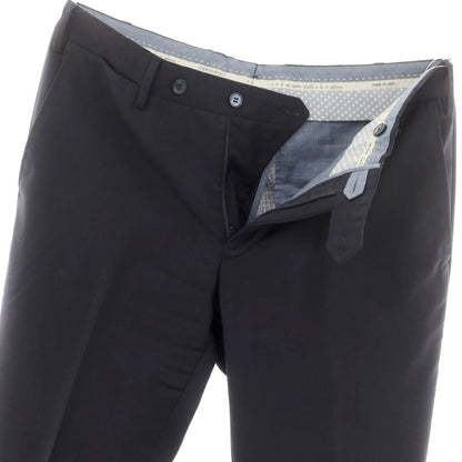 [Used] GERMANO Stretch Polyester Wool Dress Slacks Pants Navy [48] [Condition Rank B] [Men&