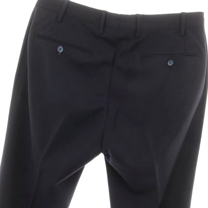 [Used] GERMANO Stretch Polyester Wool Dress Slacks Pants Navy [48] [Condition Rank B] [Men&