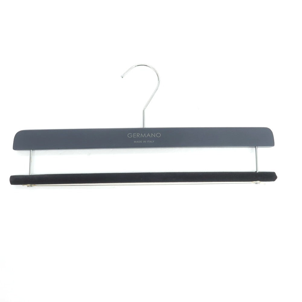 【中古】ジェルマーノ GERMANO ウール チェック ドレススラックスパンツ グレーxブラック【 48 】【 状態ランクC 】【 メンズ 】