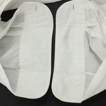 [Used] camoshita cotton long point collar dress shirt white [No size indicated (M size)] [Condition rank C] [Men&