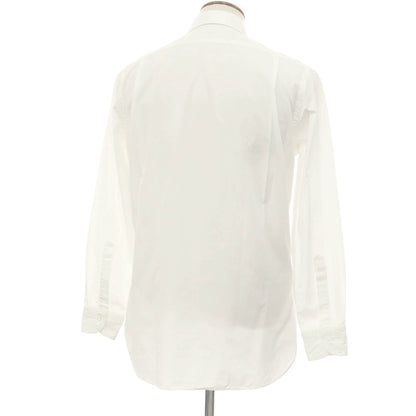 [Used] camoshita cotton long point collar dress shirt white [No size indicated (M size)] [Condition rank C] [Men&