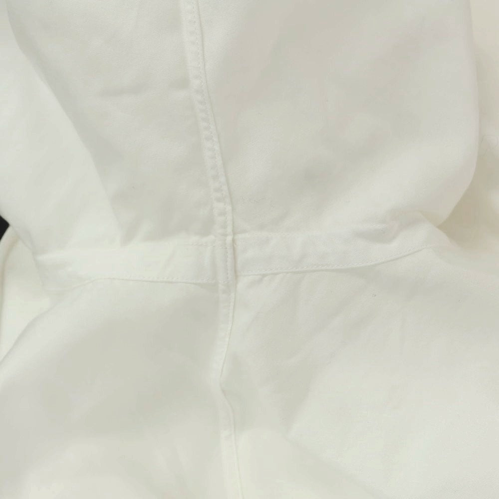 [Used] camoshita cotton long point collar dress shirt white [No size indicated (M size)] [Condition rank C] [Men&