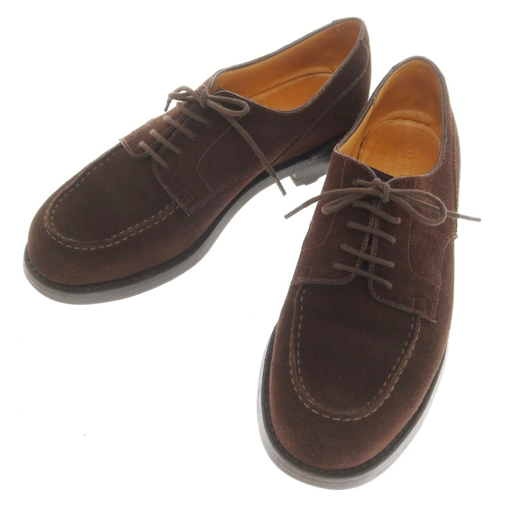 [Used] JM WESTON GOLF Suede U-Tip Dress Shoes Brown [6C] [Condition Rank B] [Men&