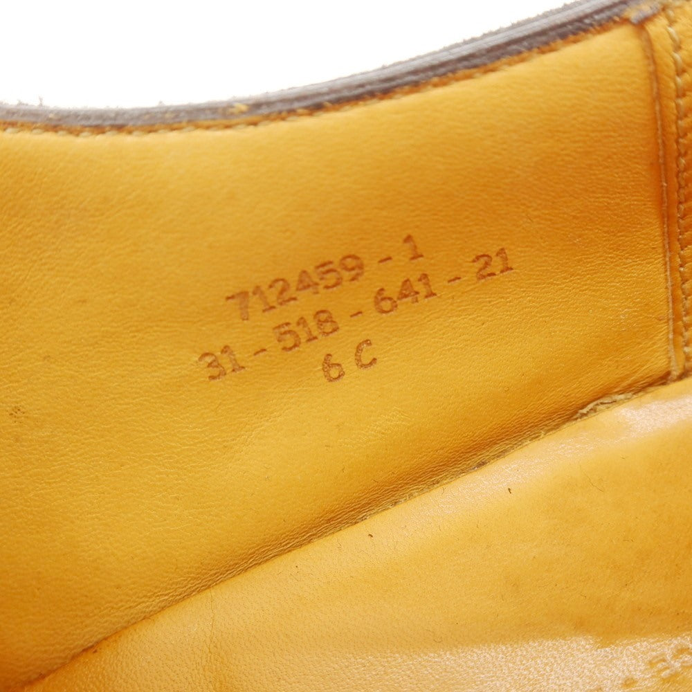 [Used] JM WESTON GOLF Suede U-Tip Dress Shoes Brown [6C] [Condition Rank B] [Men&