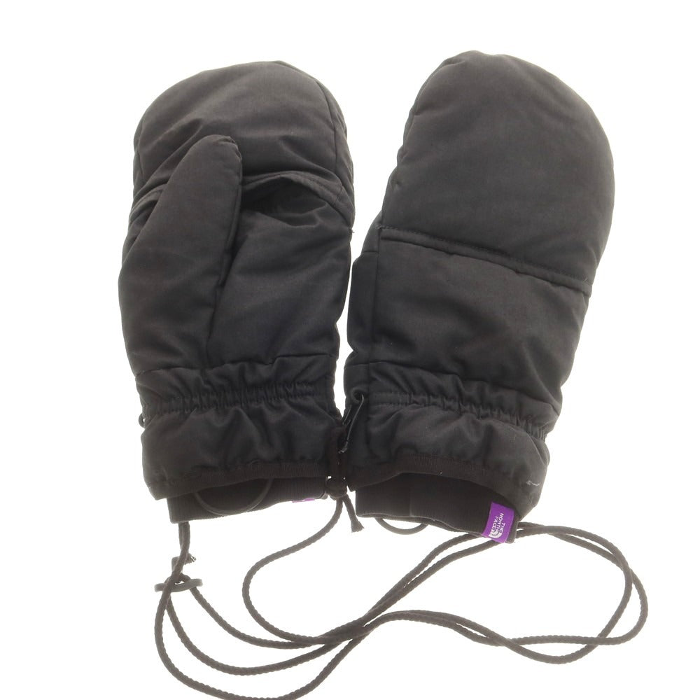 【中古】ザノースフェイスパープルレーベル THE NORTH FACE PURPLE LABEL ポリエステル 手袋 グローブ ブラック【 表記なし 】【 状態ランクB 】【 ユニセックス 】