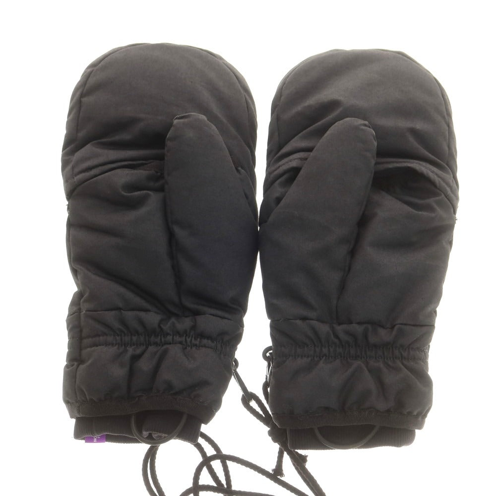 【中古】ザノースフェイスパープルレーベル THE NORTH FACE PURPLE LABEL ポリエステル 手袋 グローブ ブラック【 表記なし 】【 状態ランクB 】【 ユニセックス 】