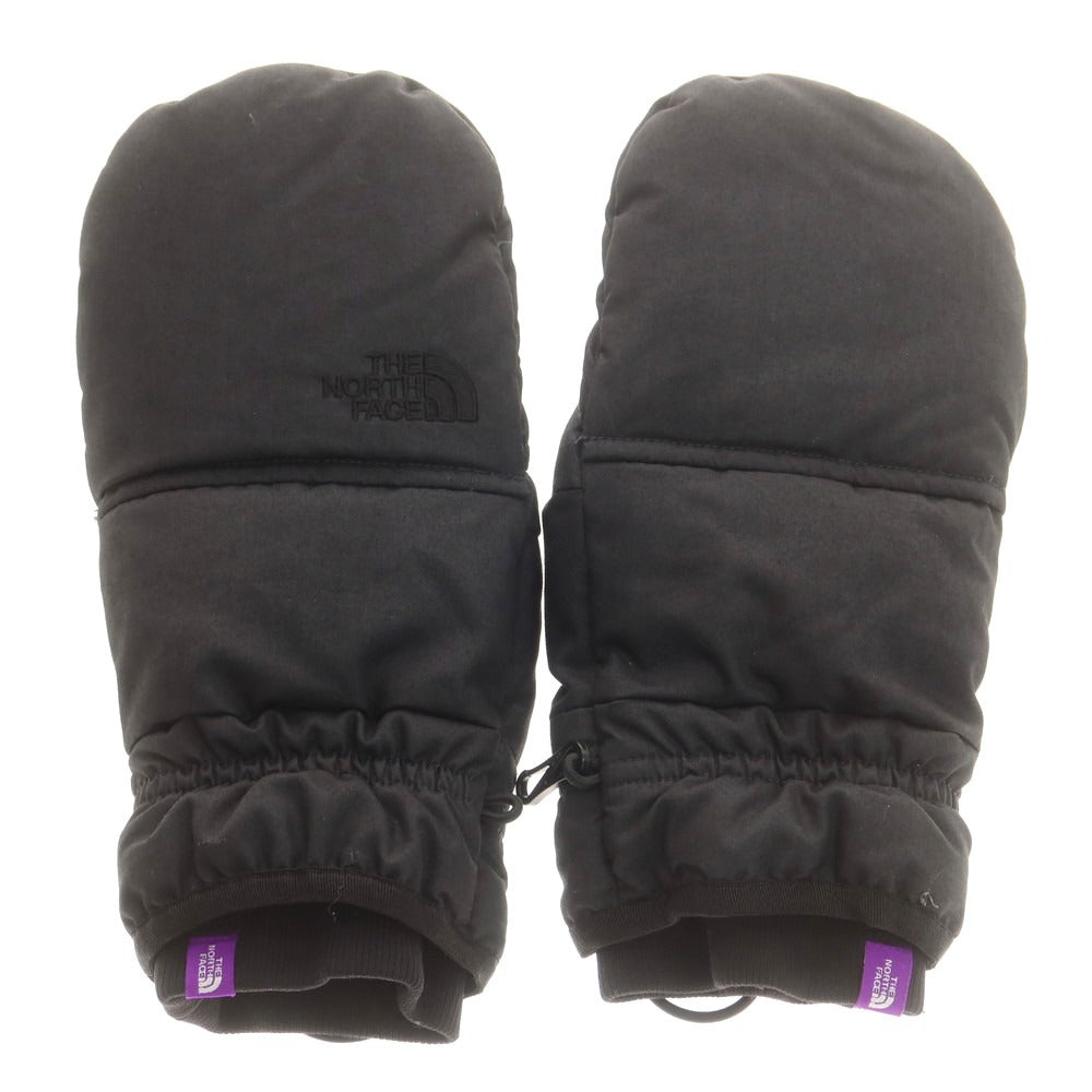 【中古】ザノースフェイスパープルレーベル THE NORTH FACE PURPLE LABEL ポリエステル 手袋 グローブ ブラック【 表記なし 】【 状態ランクB 】【 ユニセックス 】