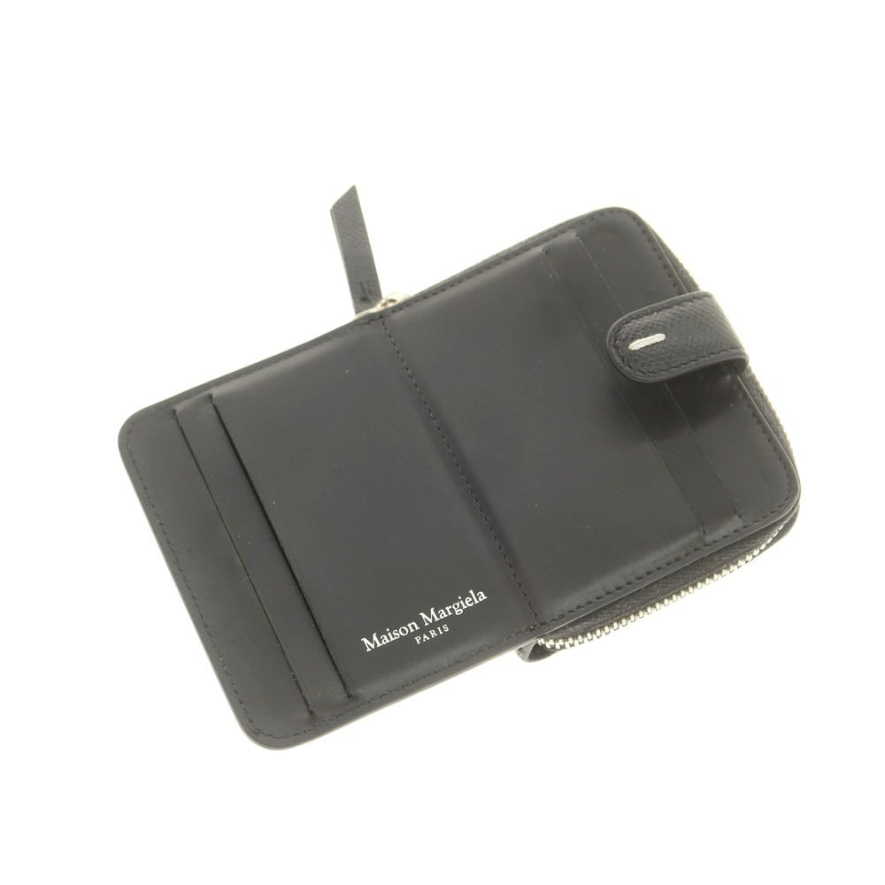 【中古】メゾン マルジェラ Maison Margiela レザー コインケース ブラック【 状態ランクC 】【 ユニセックス 】