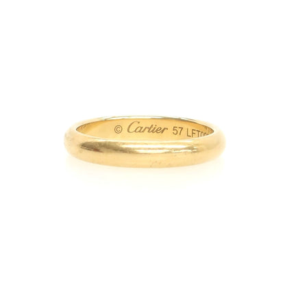 【中古】カルティエ CARTIER 1985 K18YG リング・指輪 ゴールド【 57（約17号） 】【 状態ランクB 】【 ユニセックス 】