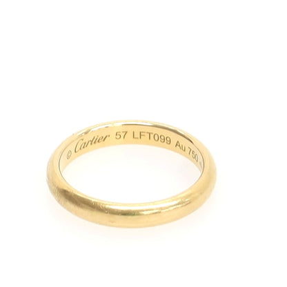 【中古】カルティエ CARTIER 1985 K18YG リング・指輪 ゴールド【 57（約17号） 】【 状態ランクB 】【 ユニセックス 】