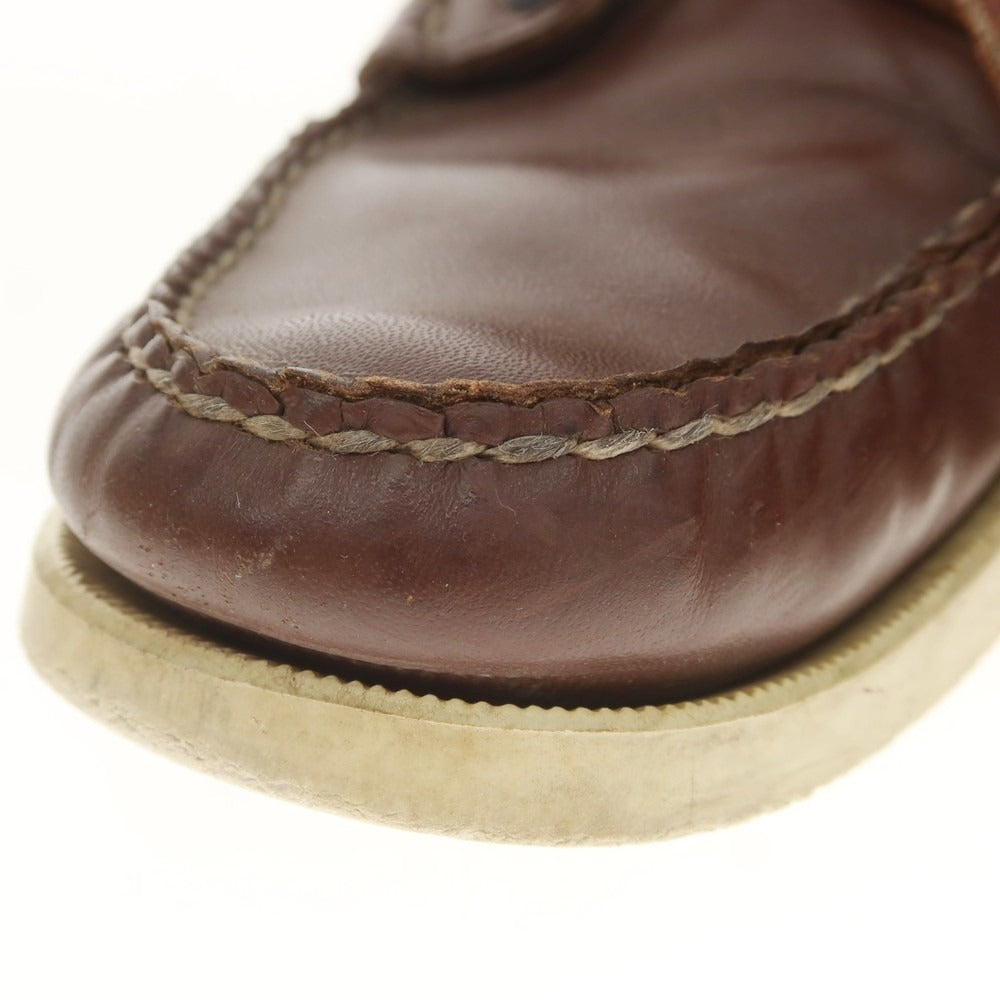 【中古】セバゴ SEBAGO レザー デッキシューズ ブラウン【 US9.5 】【 状態ランクB 】【 メンズ 】